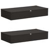 vidaXL Storage Box 2 pcs Anthracite 100 x 50 x 18 cm Non-woven fabric