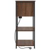 vidaXL Bedside Cabinet Brown Oak 55 x 31 x 76 cm Engineered Wood