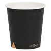 vidaXL Coffee Paper Cups 200 ml 100 pcs Black