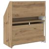 vidaXL Kids Bookshelf Artisan Oak 60 x 29.5 x 69 cm Engineered Wood