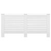 vidaXL Radiator Cover White 172x19x81.5 cm MDF