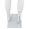 vidaXL Full Body Male Mannequin with Glass Base Glossy White 185 cm