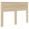 vidaXL Bed Frame with Drawer Sonoma Oak 140 x 190 cm Engineered Wood