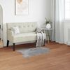 vidaXL Faux Sheepskin Rug Tafalla Grey 60 x 90 cm Polyester