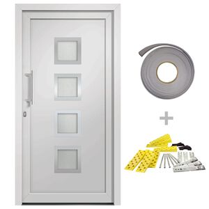 vidaXL Front Door White 88x200 cm