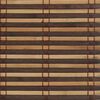 vidaXL Roller Blind with Curtains Manual Brown 80 x 220 cm Bamboo