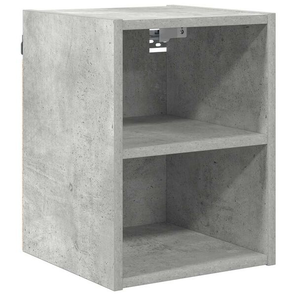 vidaXL Hanging Cabinet Concrete Grey 30 x 29.5 x 40 cm Engineered Wood