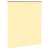 vidaXL Roller Blind Blackout Yellow 140x175 cm Fabric Width 136.6 cm Polyester