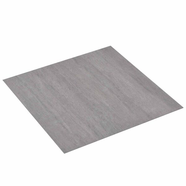 vidaXL Flooring Planks 55 pcs Grey 5.11 m&sup2; PVC