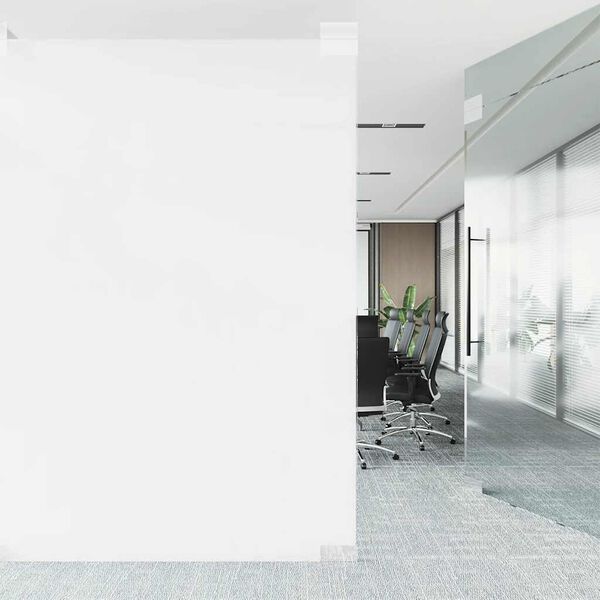 vidaXL Window Films 3 pcs Static Frosted White PVC