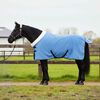 vidaXL Horse Blanket Full Aqua 115 cm Polar fleece
