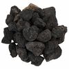 vidaXL Volcanic Rocks 25 kg Black 3-5 cm