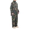vidaXL Men's Camo Print 2-Piece Rain Suit with Hood XXL