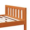 vidaXL Children's Bed without Mattress Wax Brown 90x200 cm Solid Wood Pine
