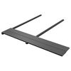 vidaXL Decking Board 4 pcs Grey WPC