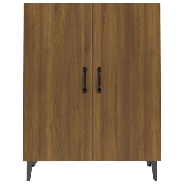 vidaXL Sideboard Brown Oak 70x34x90 cm Engineered Wood