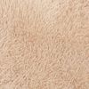 vidaXL Shaggy Rug High Pile NAVARRA Beige 120x120 cm Polyester