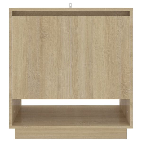vidaXL Sideboard Sonoma Oak 70x41x75 cm Engineered Wood