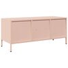 vidaXL TV Cabinet Pink 101.5x39x43.5 cm Cold-rolled Steel