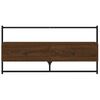 vidaXL TV Cabinet Wall-mounted Brown Oak 100.5x30x51 cm Engineered Wood
