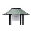 vidaXL Bird Bath/ Feeder with Solar Light