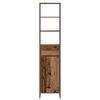 vidaXL Bathroom Cabinet Old Wood 40 x 30 x 180 cm Engineered Wood
