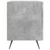 vidaXL Bedside Cabinets 2 pcs Concrete Grey 40x35x47.5 cm Engineered Wood