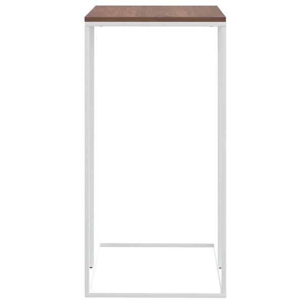 vidaXL Side Table White 40x30x59 cm Engineered Wood