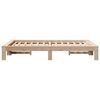 vidaXL Bed Frame without Mattress 120x200 cm Solid Wood Pine