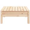 vidaXL Garden Footstool Solid Wood Pine