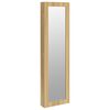 vidaXL Mirror Jewellery Cabinet Wall Mounted 30x8.5x106 cm