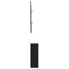 vidaXL Hallway Furniture Set Black Engineered Wood
