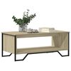 vidaXL Coffee Table Sonoma Oak 100x51x40 cm Engineered Wood