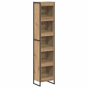 vidaXL Book Cabinet 40 x 30 x 189.5 cm Engineered Wood Artisian Oak