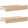 vidaXL Kids Bed Frame with Drawers without Mattress 80x200 cm Solid Wood