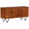 vidaXL Sideboard 110x35x56 cm Solid Wood Mango