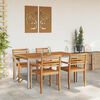 vidaXL Outdoor Tables Natural and grey 150 x 90 x 75 cm