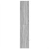 vidaXL Bookcase Grey Sonoma 70x36x189 cm Engineered Wood