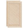vidaXL Cabinet Doors Lattice Design 2 pcs 49.5x99 cm Solid Wood Pine
