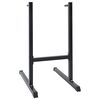 vidaXL Dip Station Black 104 x 66.5 x 122 cm Powder-coated steel