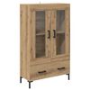 vidaXL Highboard Artisan Oak 69.5 x 31 x 115 cm Engineered Wood