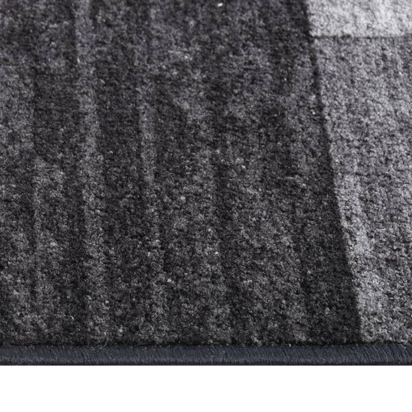 vidaXL Carpet Runner Anthracite 100x150 cm Anti Slip