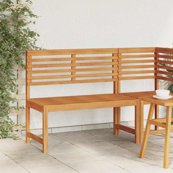 vidaXL Garden Bench Brown 100 x 50 x 91cm Solid Acacia wood