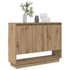 vidaXL Sideboard Artisan Oak 97 x 29 x 75 cm Engineered Wood