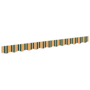 vidaXL Awning Valance Replacement Green and Yellow 330 x 20 cm