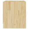 vidaXL Bedside Cabinet 40x30.5x35.5 cm Solid Pine Wood