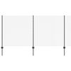 vidaXL Chain Link Fence with Post 10 x 1.2 m (W x H) PVC-Coated Steel