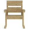 vidaXL 5 Piece Garden Dining Set Impregnated Pinewood