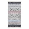 vidaXL Rug Pink and Aqua 100x200 cm Cotton