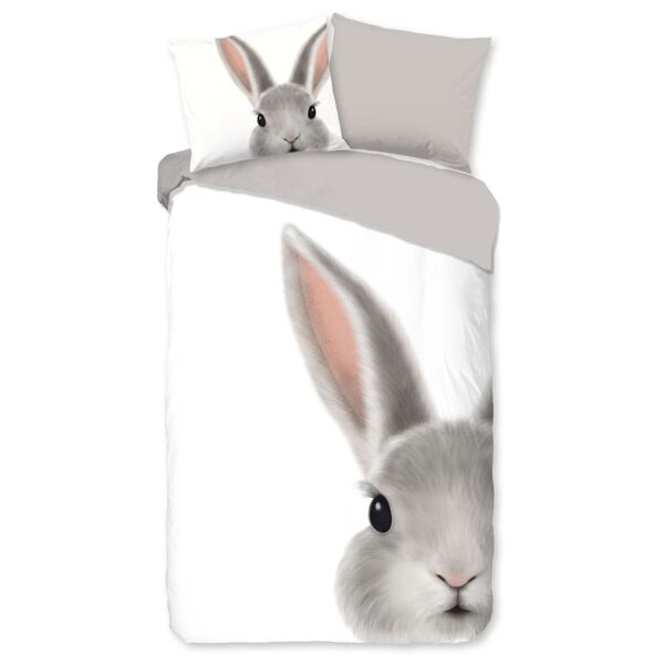 Good Morning Kids Duvet Cover ROGER 140x200/220 cm White